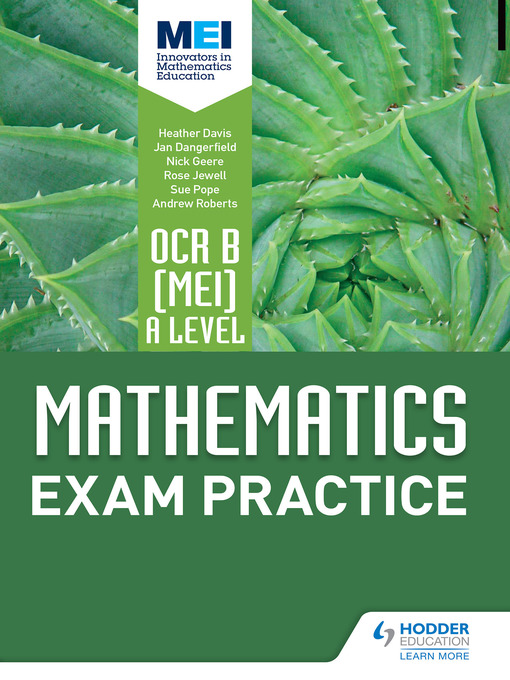 Upplýsingar um OCR B [MEI] a Level Mathematics Exam Practice eftir Jan Dangerfield - Biðlisti